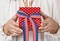 2 Rolls Patriotic Ribbon - American Flag Wired Ribbon Set, Vintage & Classic USA Stars and Stripes Decoration